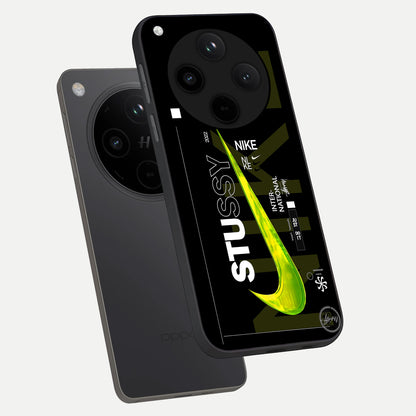  Neon Street Edition phone case For Oppo Find X8 showing premium glass back cover with detailed artwork