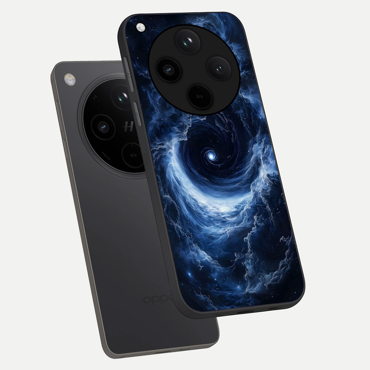  Stunning Galaxy phone case For Oppo Find X8 showing premium glass back cover with detailed artwork