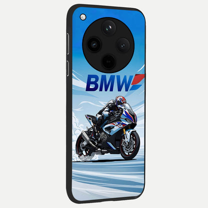  BMW Power Drift back cover For Oppo Find X8 slim fit glass case with vibrant aesthetic design