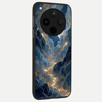  Celestial Cloud Road back cover For Oppo Find X8 slim fit glass case with vibrant aesthetic design