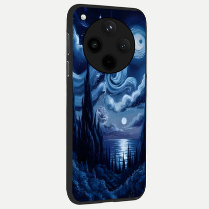  Celestial Dream Van Gogh back cover For Oppo Find X8 slim fit glass case with vibrant aesthetic design