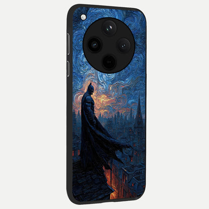  Dark Knight Dusk back cover For Oppo Find X8 slim fit glass case with vibrant aesthetic design