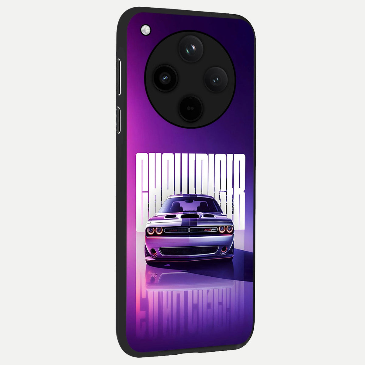  Midnight Muscle Ride back cover For Oppo Find X8 slim fit glass case with vibrant aesthetic design