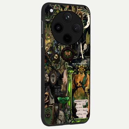  Mystic Woods Secret back cover For Oppo Find X8 slim fit glass case with vibrant aesthetic design