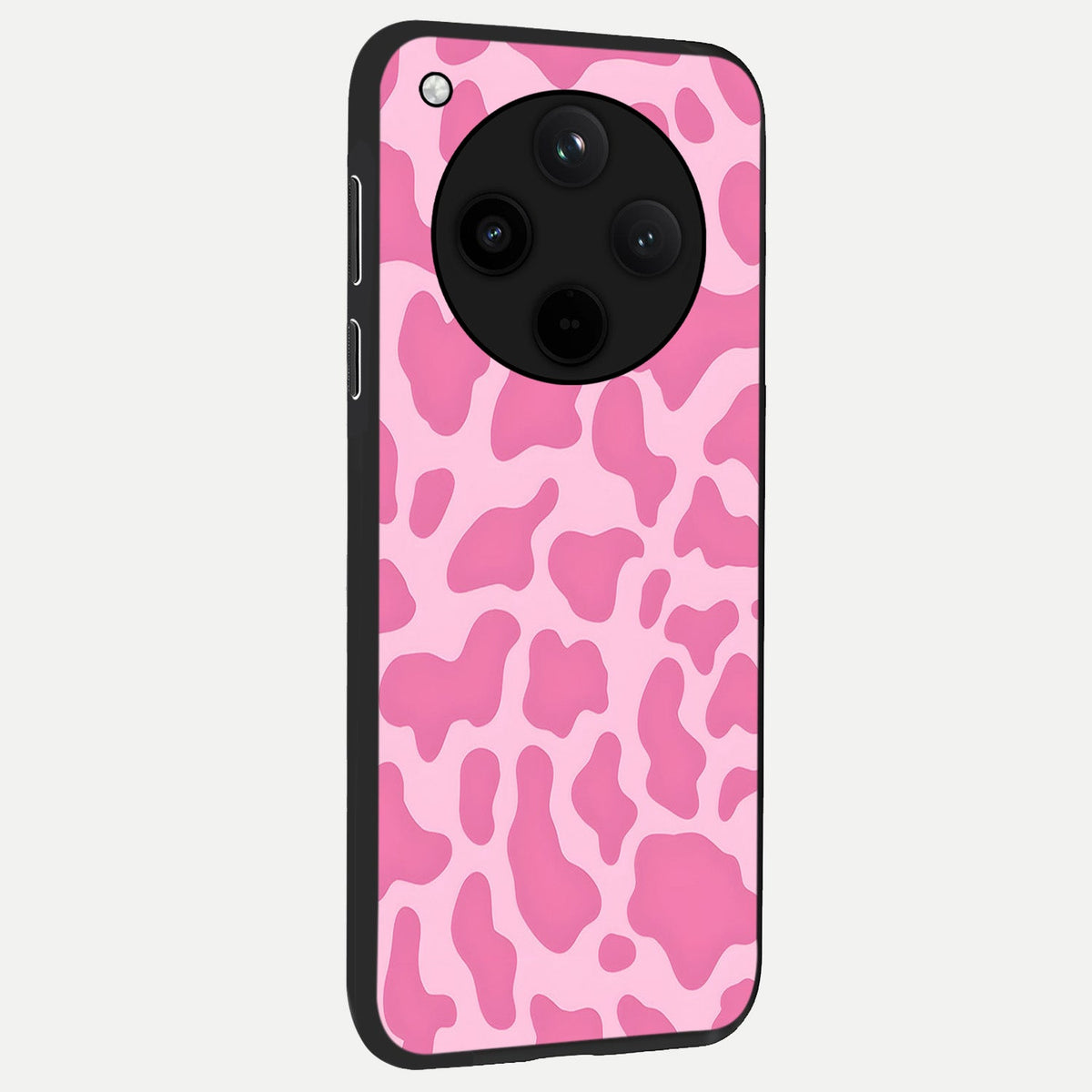  Pinkish Scenery back cover For Oppo Find X8 slim fit glass case with vibrant aesthetic design