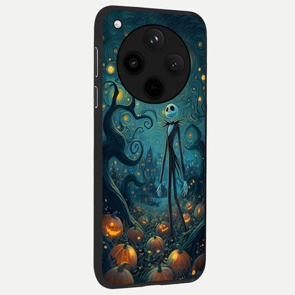  Pumpkin Moonlight Tale back cover For Oppo Find X8 slim fit glass case with vibrant aesthetic design