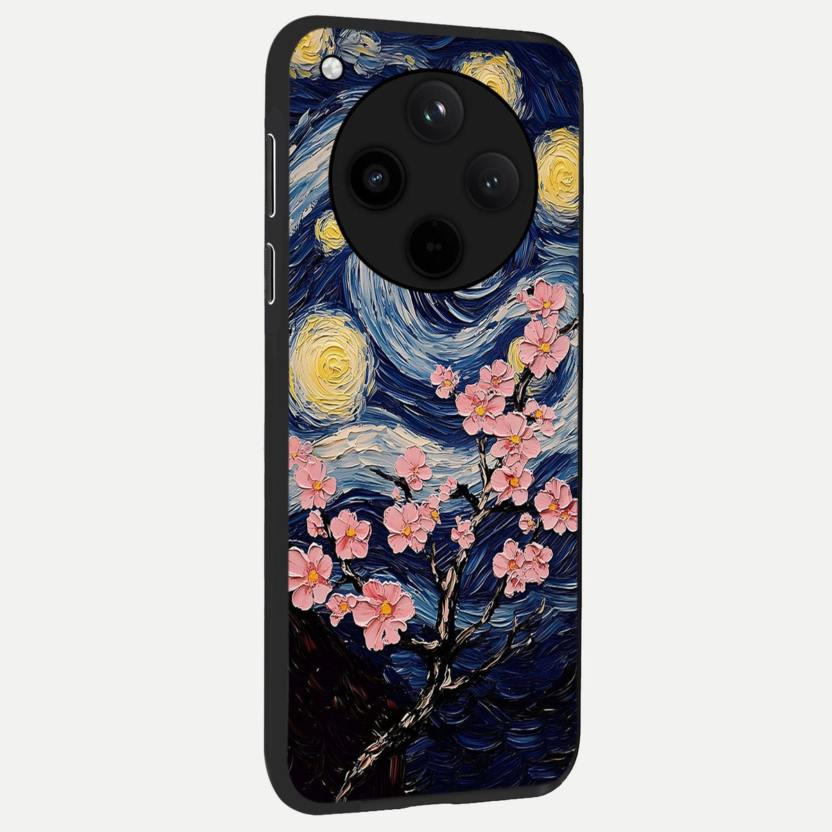  Van Gogh Scenery back cover For Oppo Find X8 slim fit glass case with vibrant aesthetic design