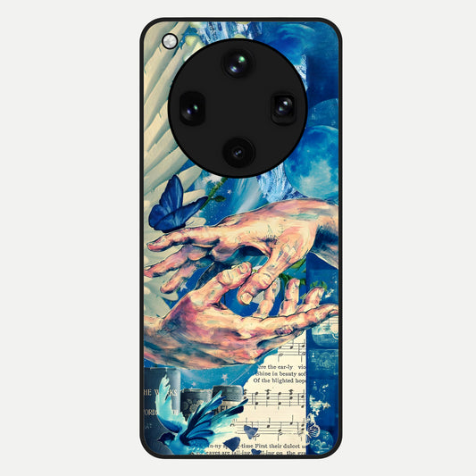  Aesthetic Divider Glass Case For Oppo Find X8 Ultra back cover – full design glossy printed glass finish