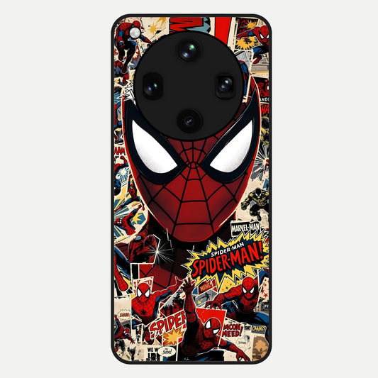  Aesthetic Wonder Spider Glass Case For Oppo Find X8 Ultra back cover – full design glossy printed glass finish