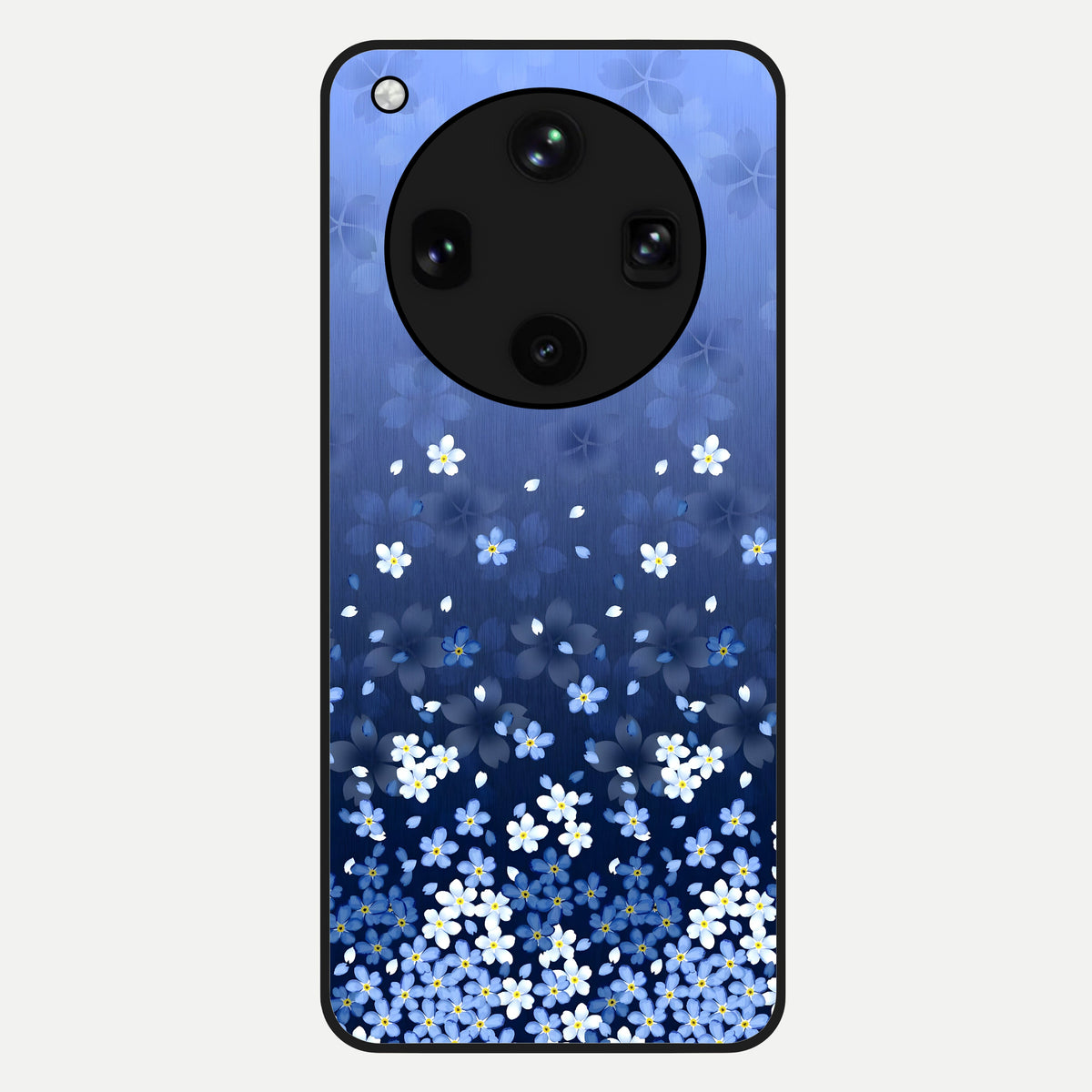  Blue Starry Glass Case For Oppo Find X8 Ultra back cover – full design glossy printed glass finish