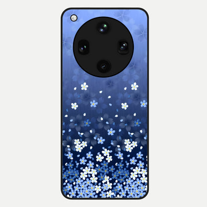  Blue Starry Glass Case For Oppo Find X8 Ultra back cover – full design glossy printed glass finish