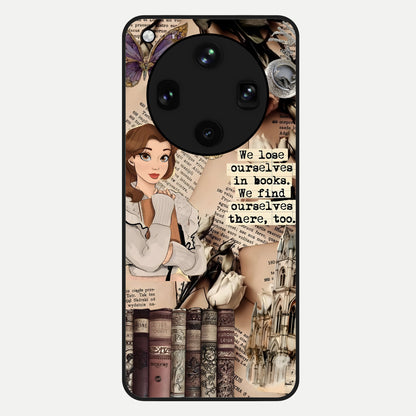  Bookish Dream World Glass Case For Oppo Find X8 Ultra back cover – full design glossy printed glass finish