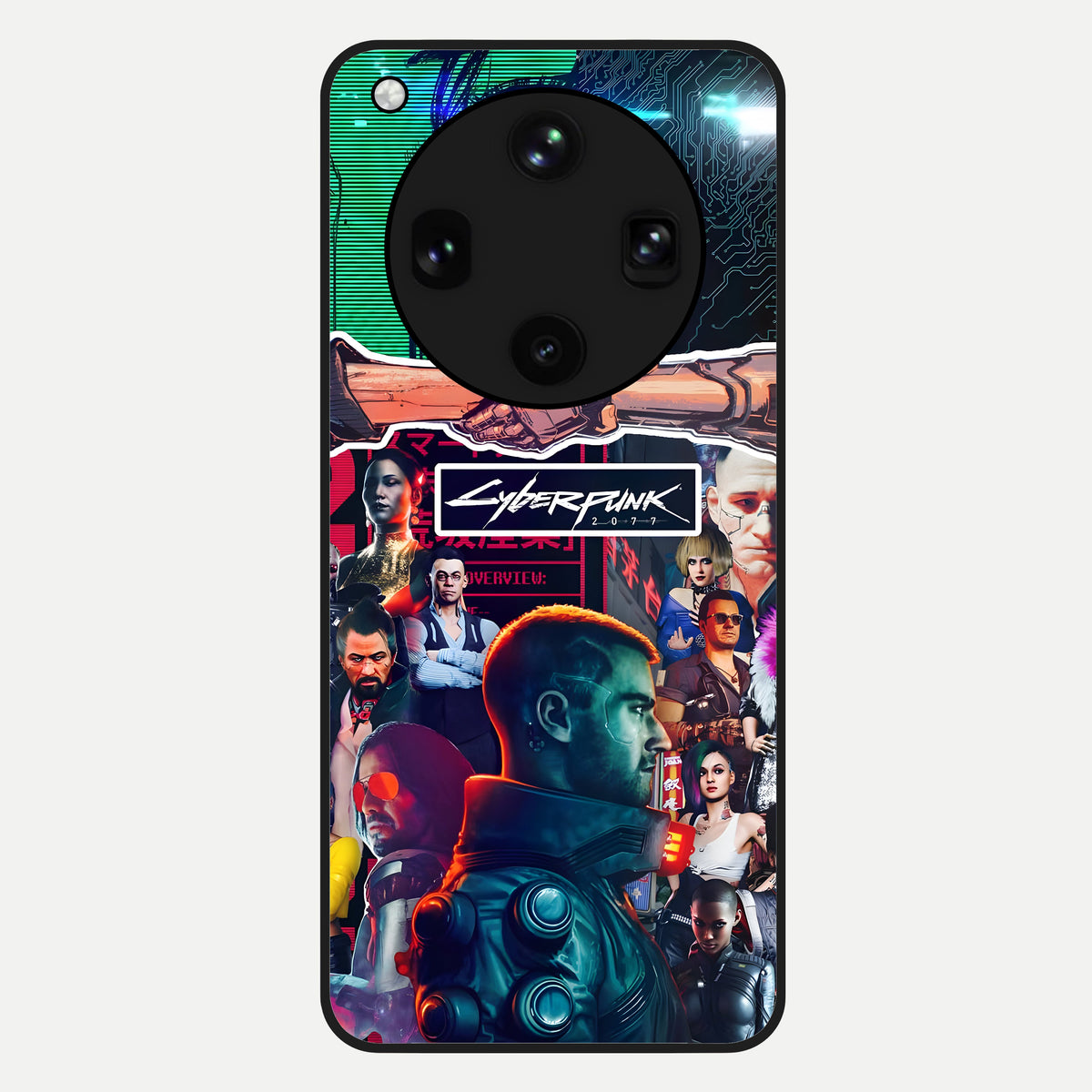  CYBERPUNK Legacy Glass Case For Oppo Find X8 Ultra back cover – full design glossy printed glass finish