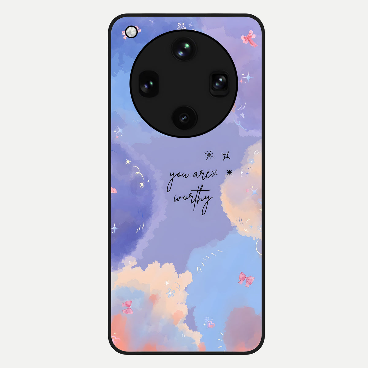  Celestial Cloud Magic Glass Case For Oppo Find X8 Ultra back cover – full design glossy printed glass finish
