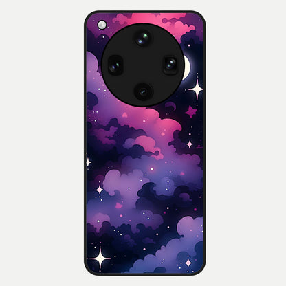  Celestial Moon Magic Glass Case For Oppo Find X8 Ultra back cover – full design glossy printed glass finish