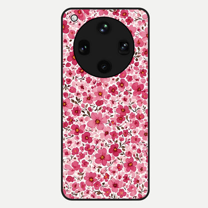  Cherry Blossom Charm Glass Case For Oppo Find X8 Ultra back cover – full design glossy printed glass finish