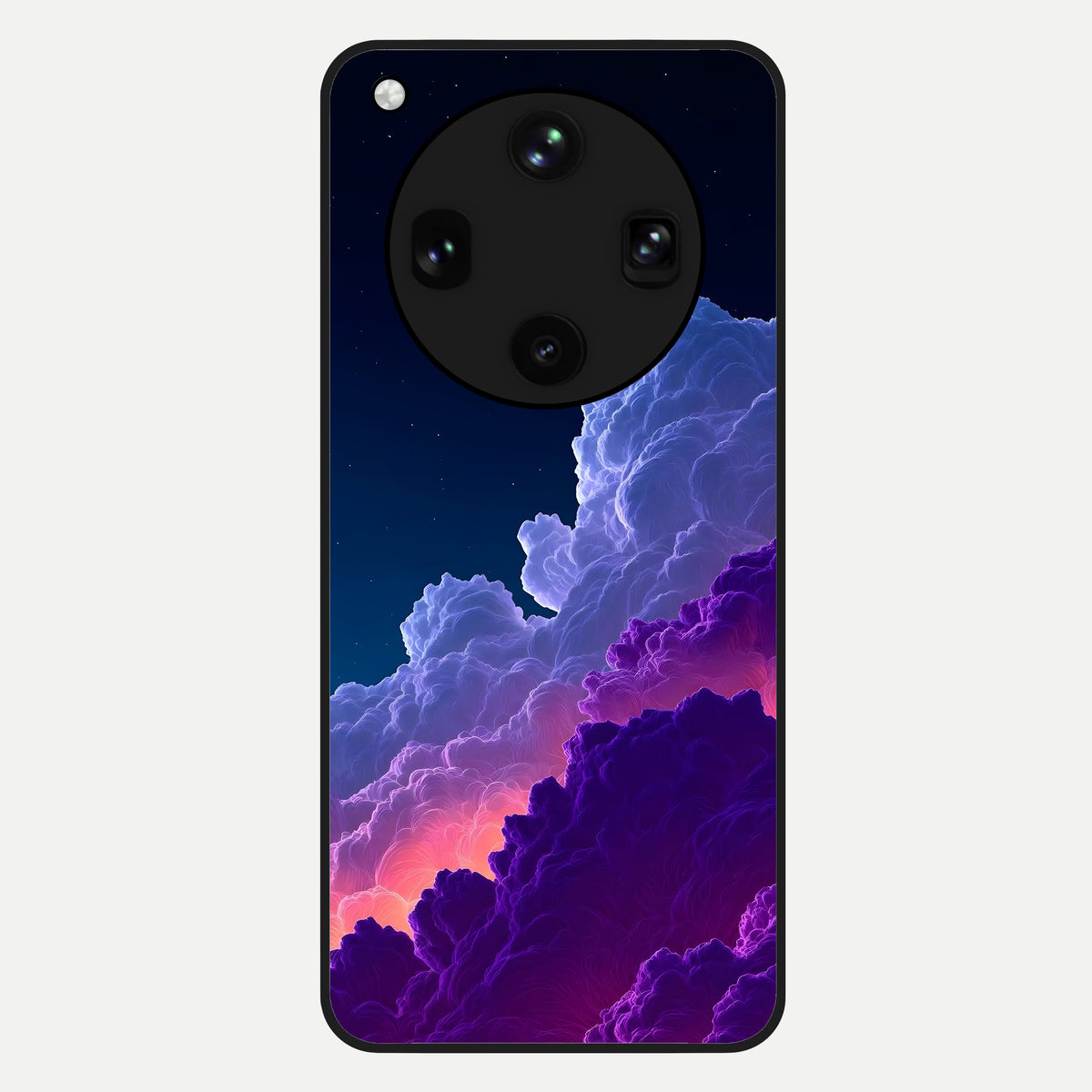  Dreamy Cloud Skies Glass Case For Oppo Find X8 Ultra back cover – full design glossy printed glass finish