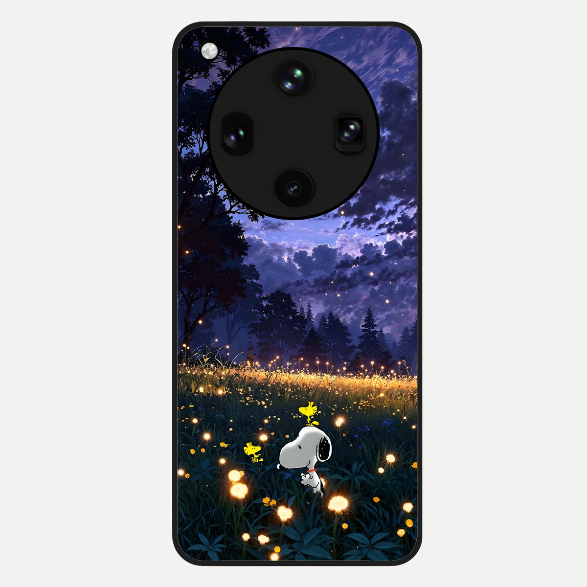  Firefly Meadow Magic Glass Case For Oppo Find X8 Ultra back cover – full design glossy printed glass finish