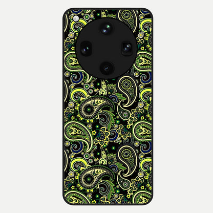  Green Lemon Glass Case For Oppo Find X8 Ultra back cover – full design glossy printed glass finish