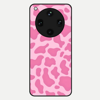 Pinkish Scenery Glass Case For Oppo Find X8 Ultra back cover – full design glossy printed glass finish
