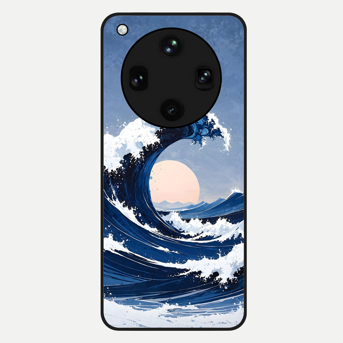  Rising Tide Power Glass Case For Oppo Find X8 Ultra back cover – full design glossy printed glass finish