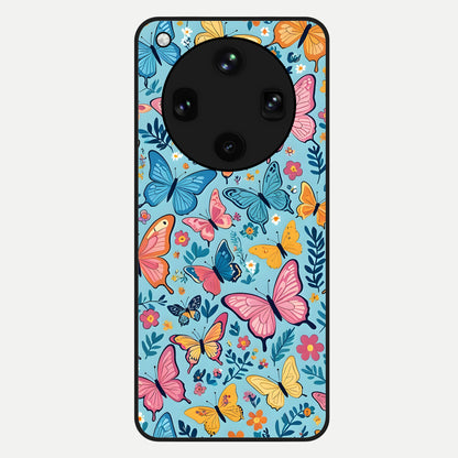  Spring Wing Garden Glass Case For Oppo Find X8 Ultra back cover – full design glossy printed glass finish