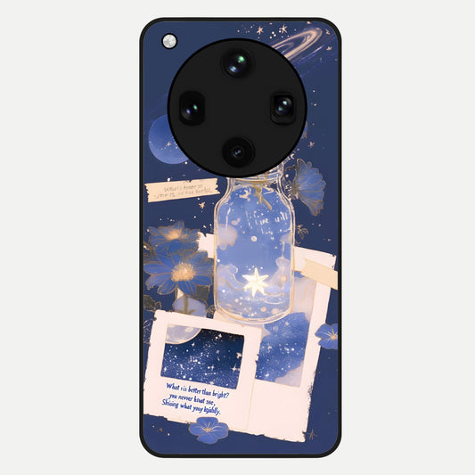  Starlit Cosmic Jar Glass Case For Oppo Find X8 Ultra back cover – full design glossy printed glass finish