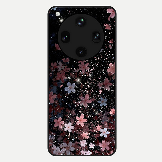  Starlit Flower Dreams Glass Case For Oppo Find X8 Ultra back cover – full design glossy printed glass finish