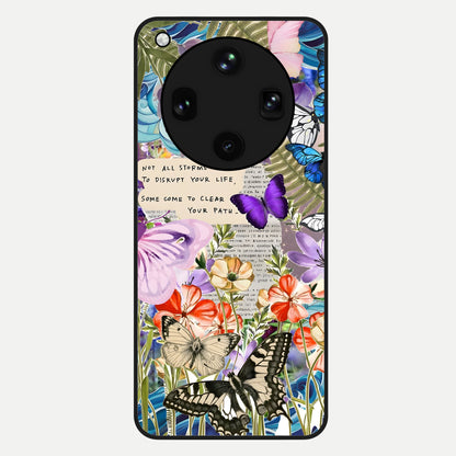  Storm Path Bloom Glass Case For Oppo Find X8 Ultra back cover – full design glossy printed glass finish