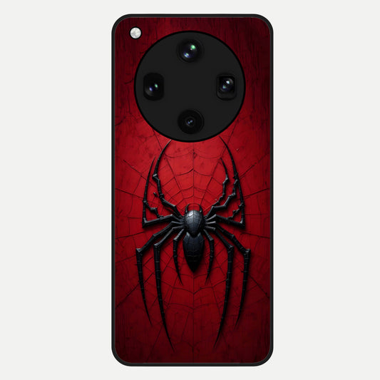  Superhero Web Emblem Glass Case For Oppo Find X8 Ultra back cover – full design glossy printed glass finish