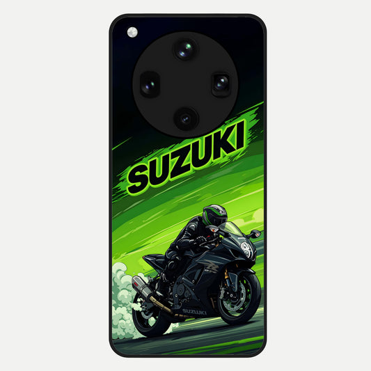  Suzuki Speed Beast Glass Case For Oppo Find X8 Ultra back cover – full design glossy printed glass finish