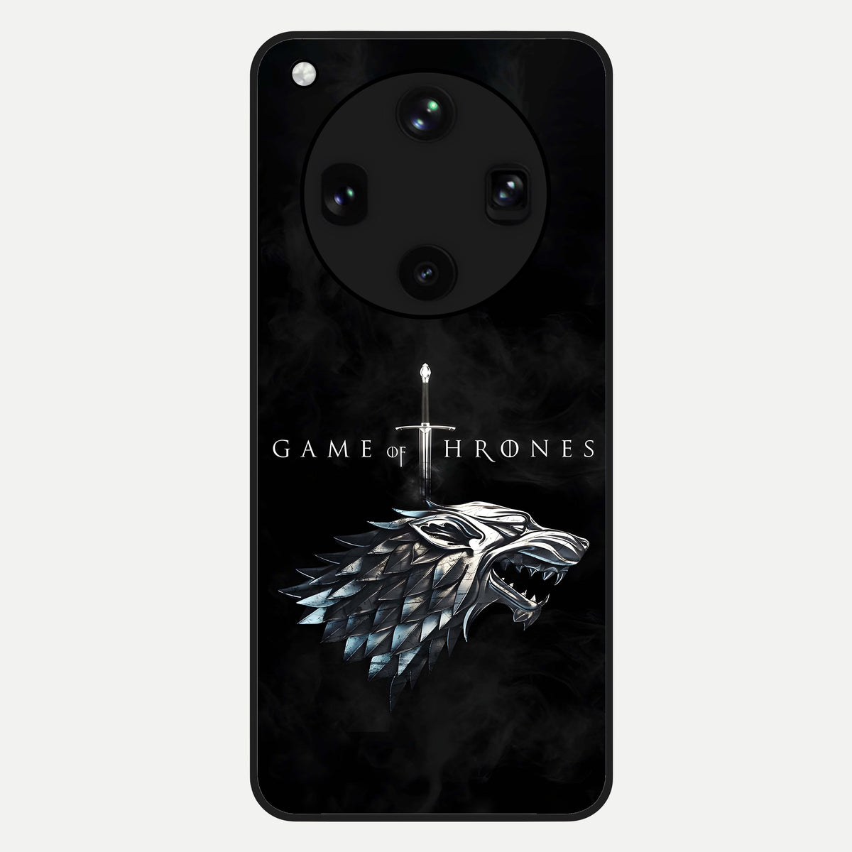  Throne Wolf Legacy Glass Case For Oppo Find X8 Ultra back cover – full design glossy printed glass finish