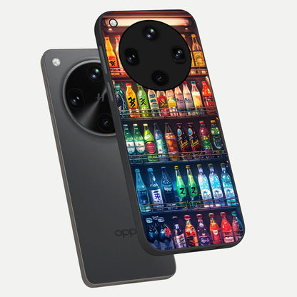  Colorfull Tree phone case For Oppo Find X8 Ultra showing premium glass back cover with detailed artwork