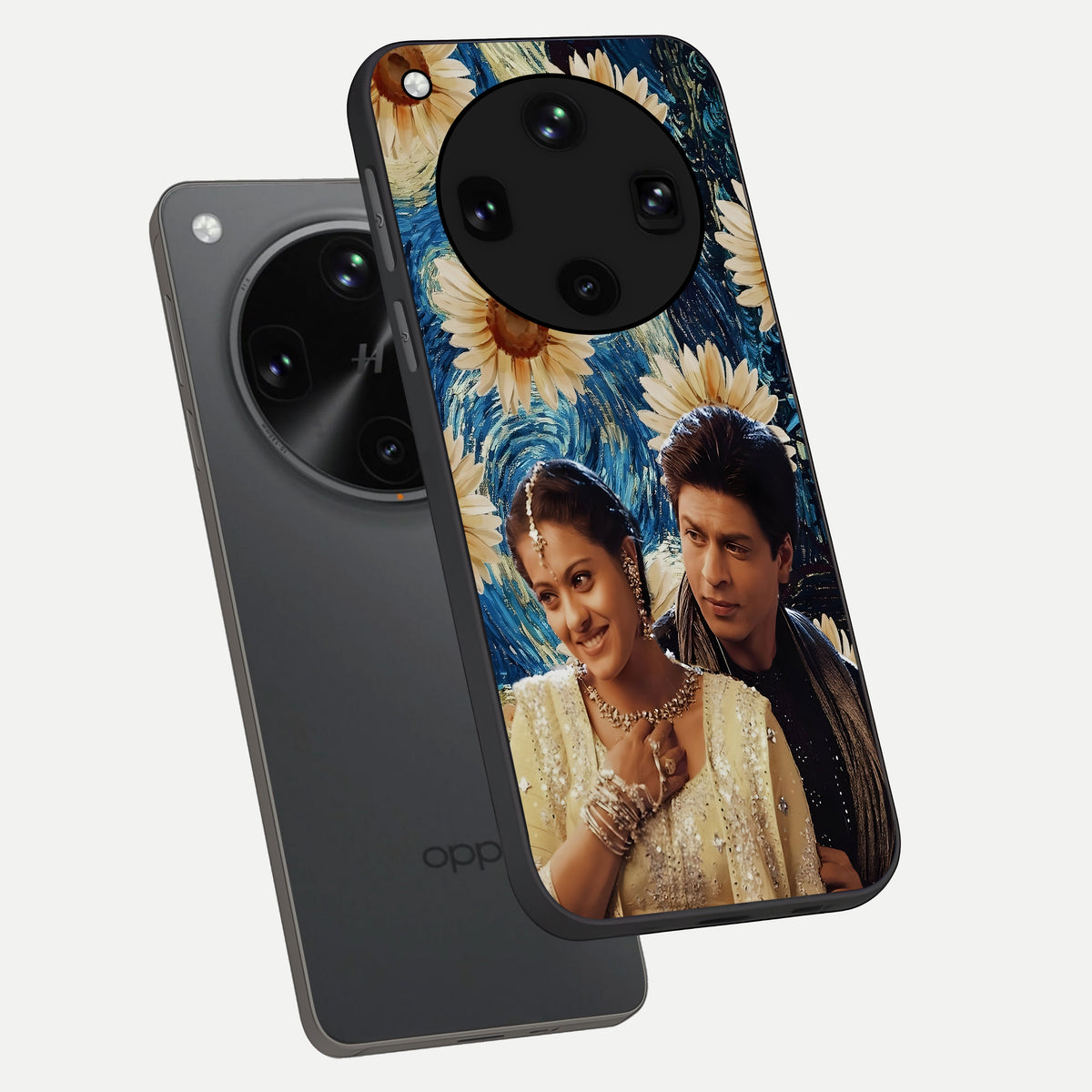  Eternal Love Story phone case For Oppo Find X8 Ultra showing premium glass back cover with detailed artwork