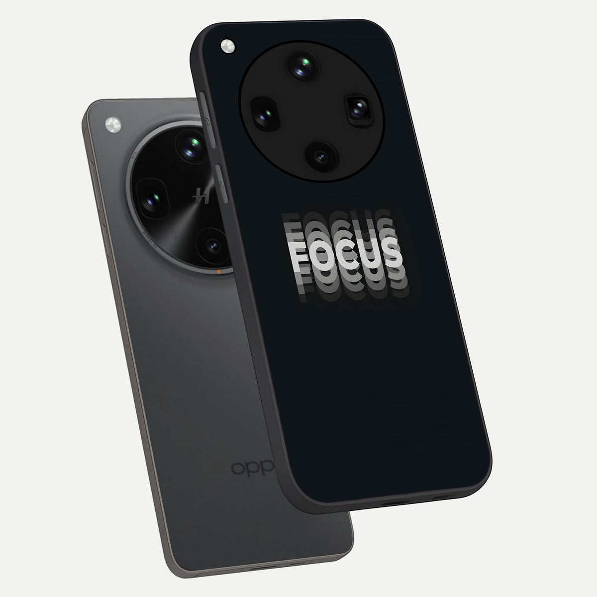  Mono Focus Vision phone case For Oppo Find X8 Ultra showing premium glass back cover with detailed artwork