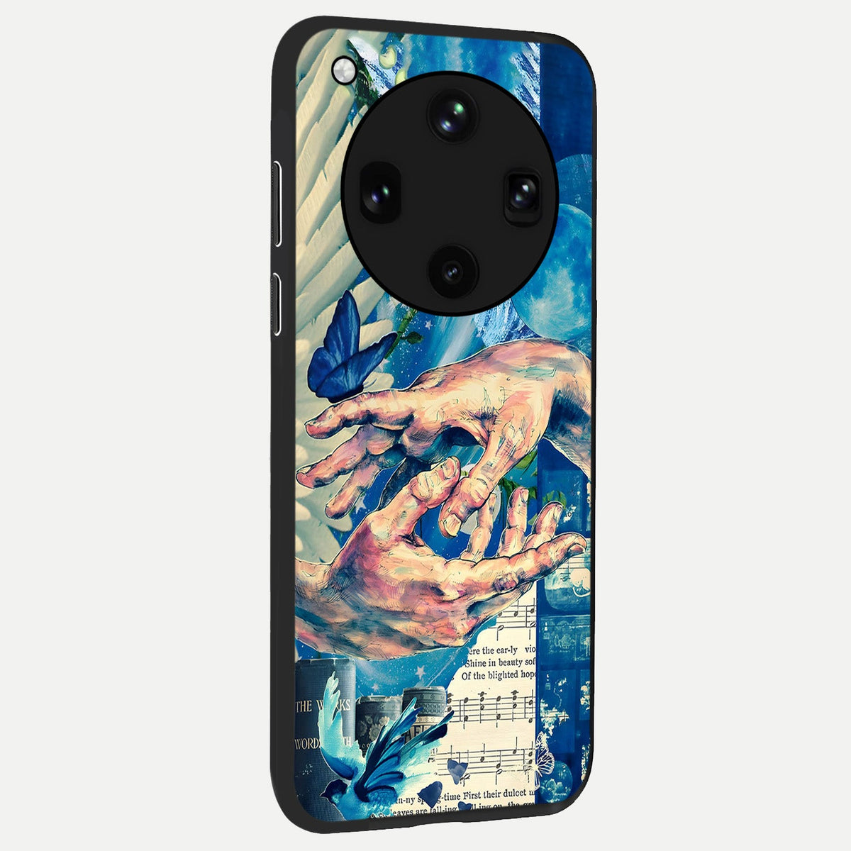  Aesthetic Divider back cover For Oppo Find X8 Ultra slim fit glass case with vibrant aesthetic design