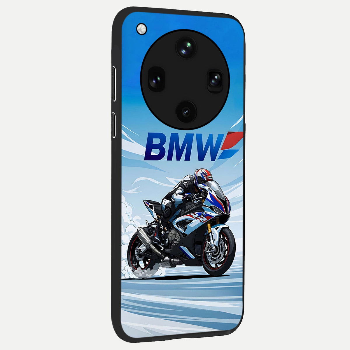  BMW Power Drift back cover For Oppo Find X8 Ultra slim fit glass case with vibrant aesthetic design