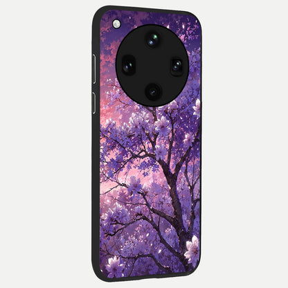  Blossom Tree back cover For Oppo Find X8 Ultra slim fit glass case with vibrant aesthetic design