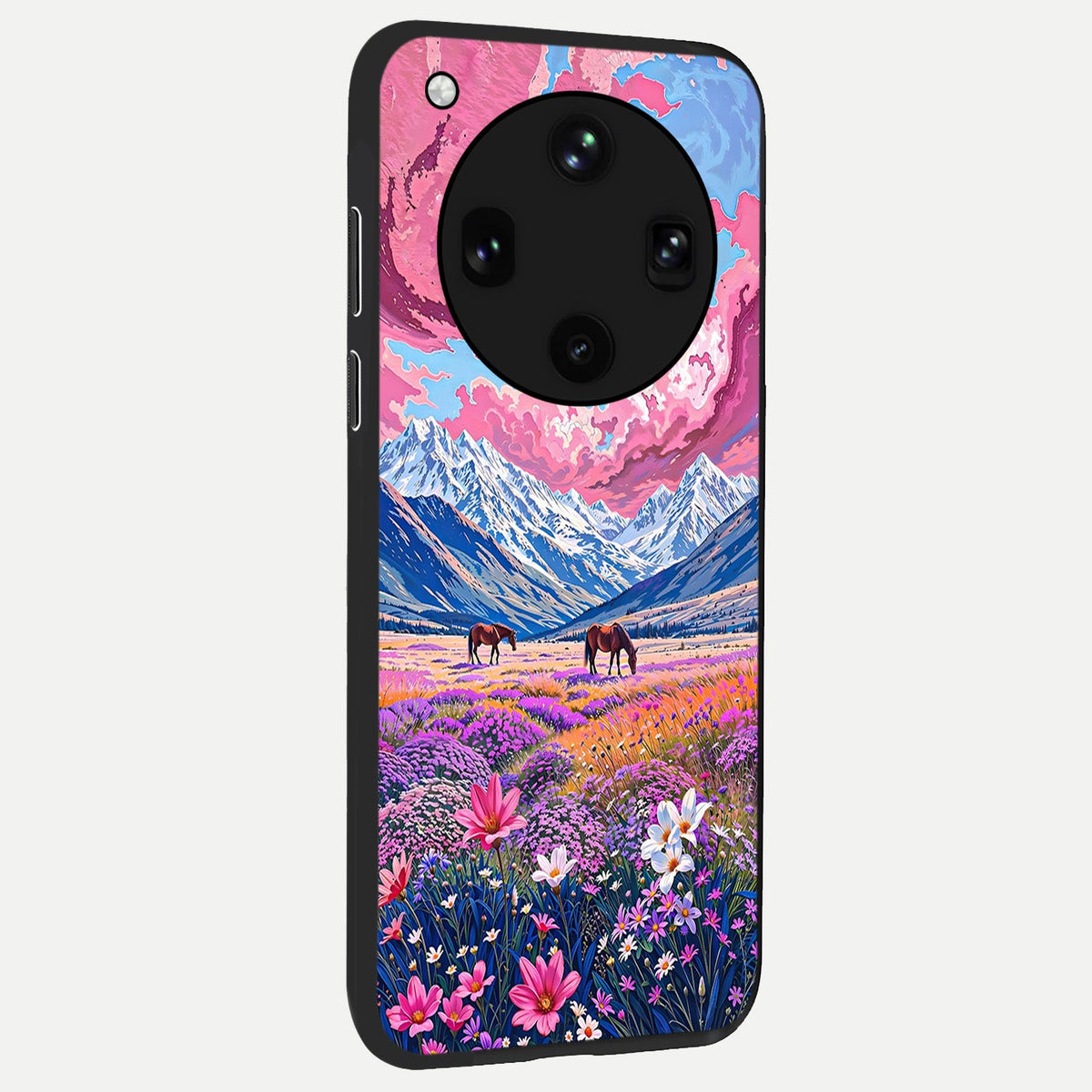  Blossom Valley Dream back cover For Oppo Find X8 Ultra slim fit glass case with vibrant aesthetic design