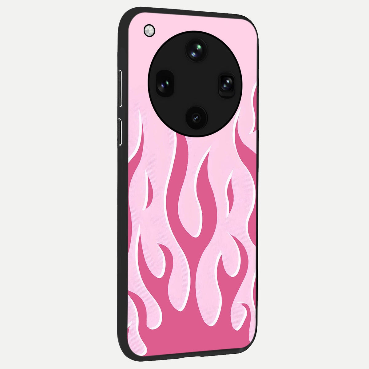  Blush Flame Energy back cover For Oppo Find X8 Ultra slim fit glass case with vibrant aesthetic design