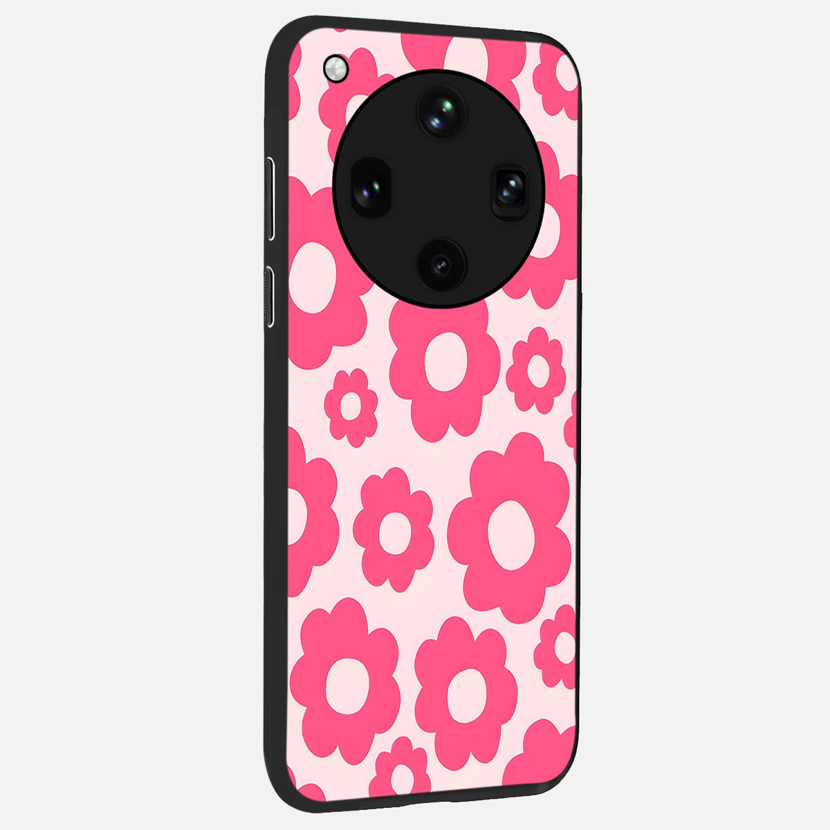  Blush Flower Pop back cover For Oppo Find X8 Ultra slim fit glass case with vibrant aesthetic design