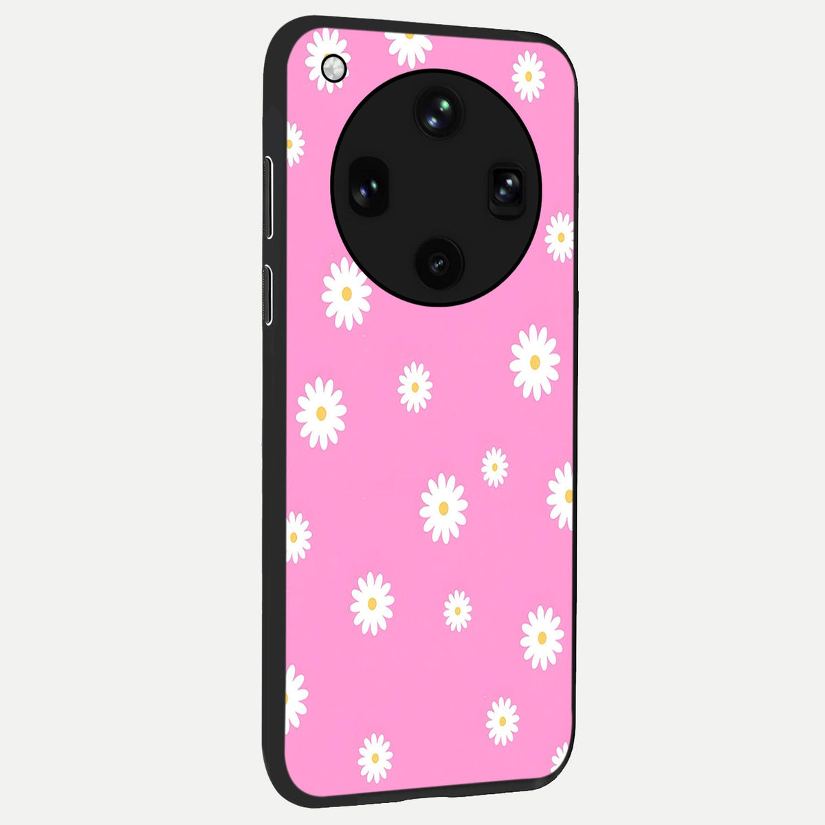  Bubblegum Daisy Pop back cover For Oppo Find X8 Ultra slim fit glass case with vibrant aesthetic design
