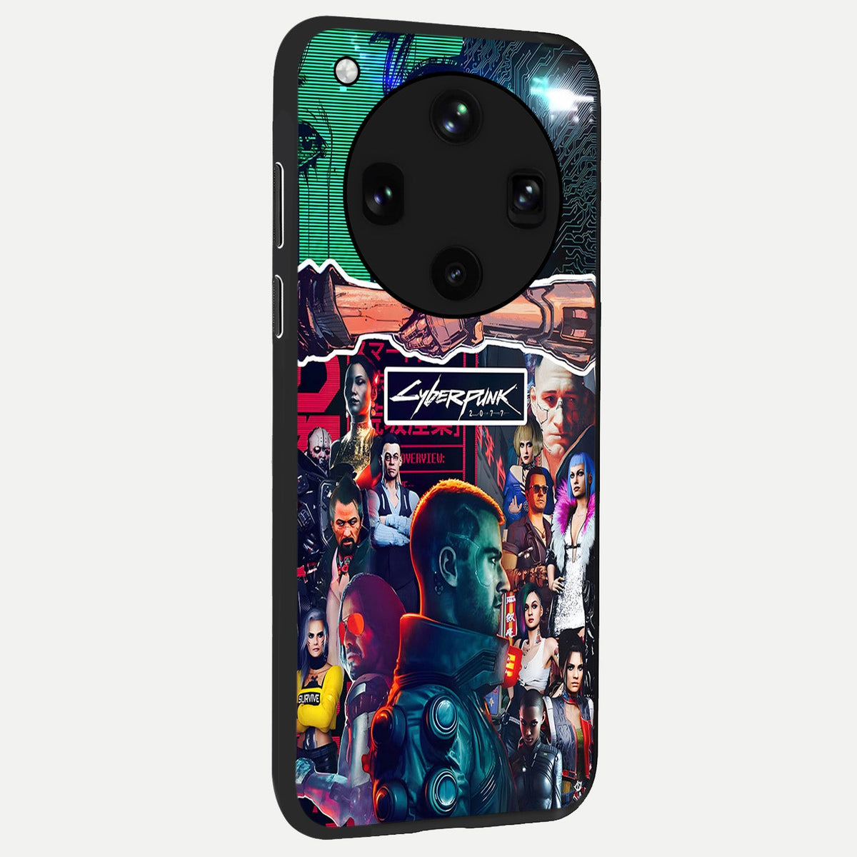  CYBERPUNK Legacy back cover For Oppo Find X8 Ultra slim fit glass case with vibrant aesthetic design