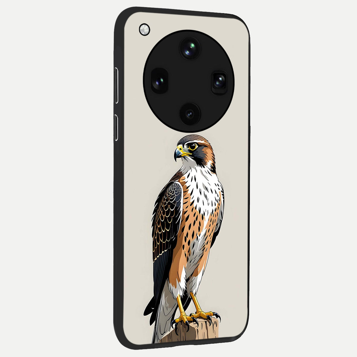  Clever Eagle back cover For Oppo Find X8 Ultra slim fit glass case with vibrant aesthetic design