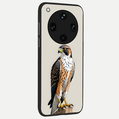  Clever Eagle back cover For Oppo Find X8 Ultra slim fit glass case with vibrant aesthetic design