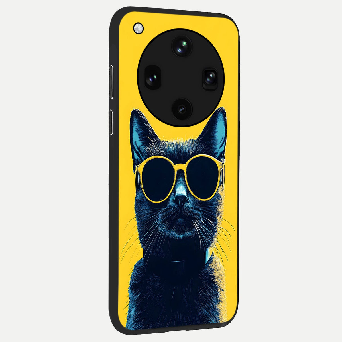  Cool Cat Vibes back cover For Oppo Find X8 Ultra slim fit glass case with vibrant aesthetic design