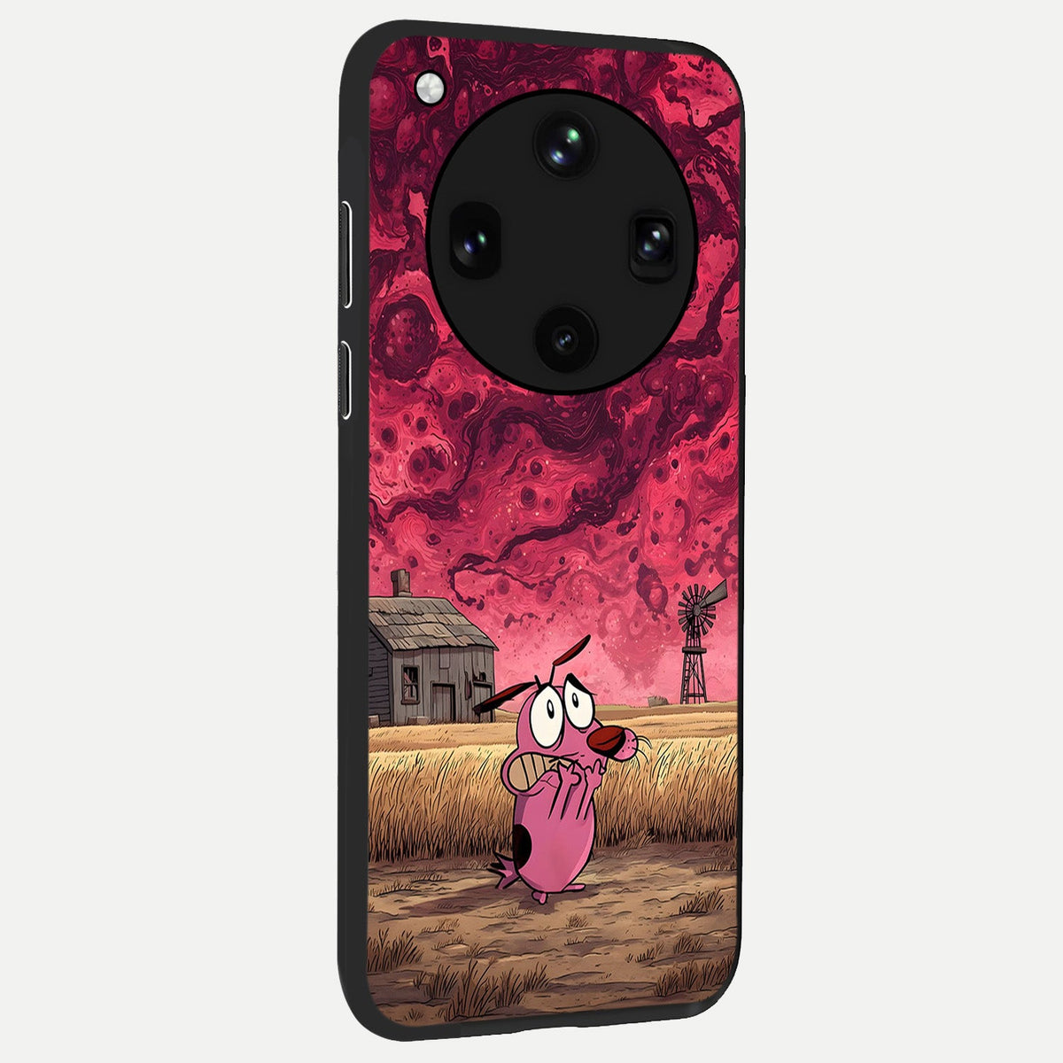 Courage Under Sky back cover For Oppo Find X8 Ultra slim fit glass case with vibrant aesthetic design