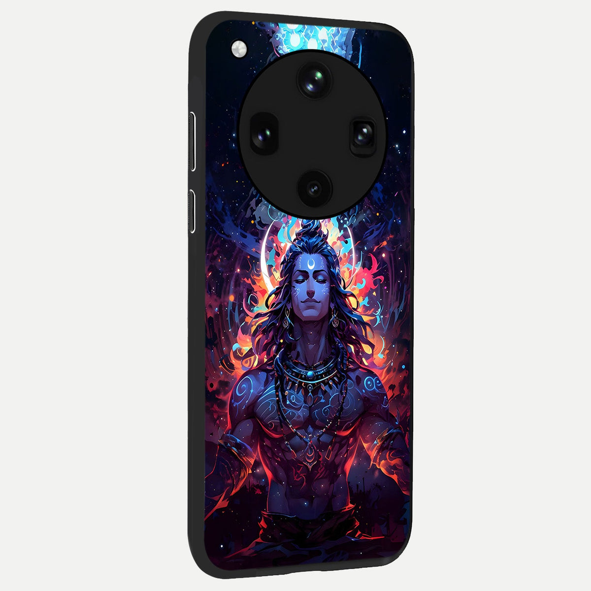  Divine Fire Shiv back cover For Oppo Find X8 Ultra slim fit glass case with vibrant aesthetic design