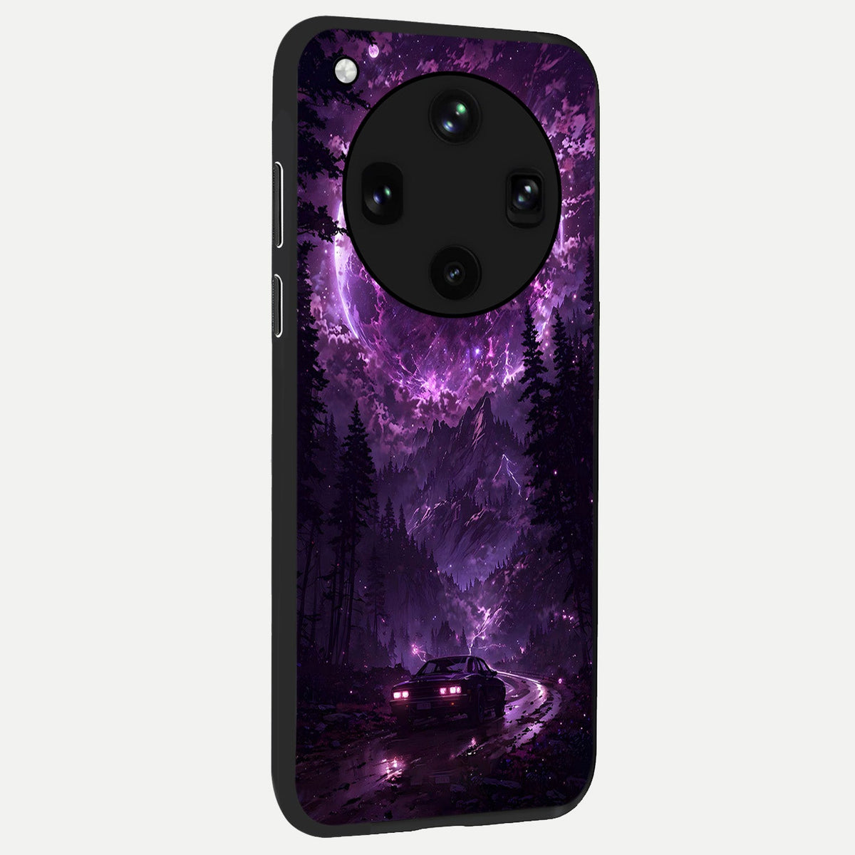  Eternal Cosmic Drive back cover For Oppo Find X8 Ultra slim fit glass case with vibrant aesthetic design