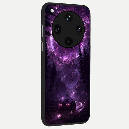 Eternal Cosmic Drive back cover For Oppo Find X8 Ultra slim fit glass case with vibrant aesthetic design